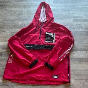 Brooklyn Cloth Red Jacket with Black Details